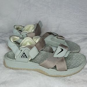Nike ACG Air Deschutz Sandals Men’s 4 | Women’s 6 Gray White Hiking Shoe Outdoor